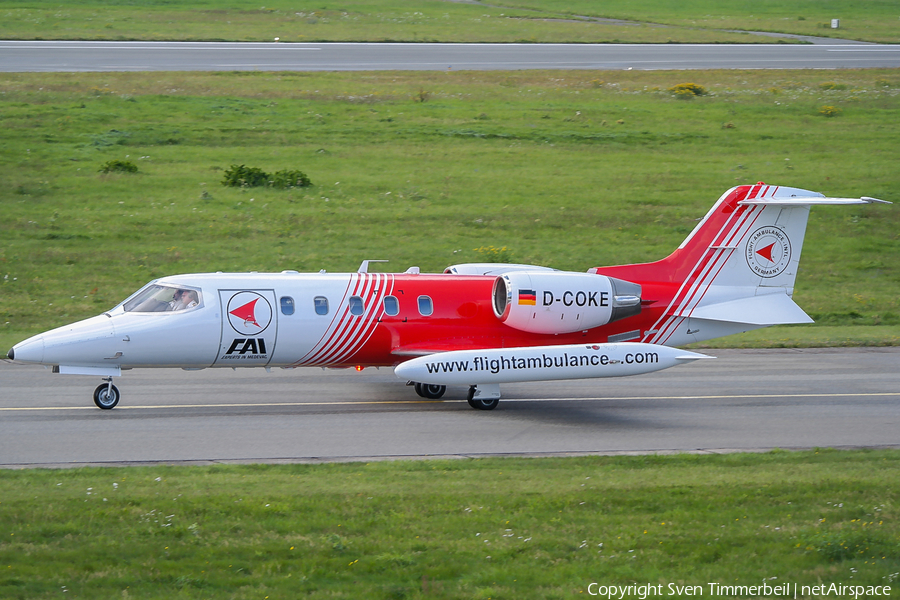 FAI Ambulance Learjet 35A (D-COKE) | Photo 102967