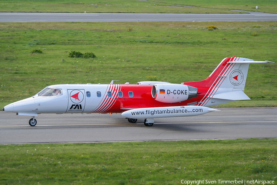 FAI Ambulance Learjet 35A (D-COKE) | Photo 102967