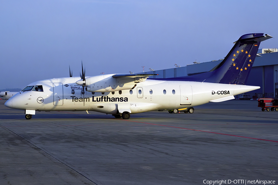 Team Lufthansa (Cirrus Airlines) Dornier 328-110 (D-COSA) | Photo 554033