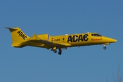 ADAC Luftrettung (Aero-Dienst) Bombardier Learjet 60 (D-CURE) at  Hamburg - Fuhlsbuettel (Helmut Schmidt), Germany