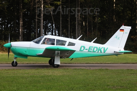 (Private) Piper PA-28R-200 Cherokee Arrow (D-EDKV) at  Itzehoe - Hungriger Wolf, Germany