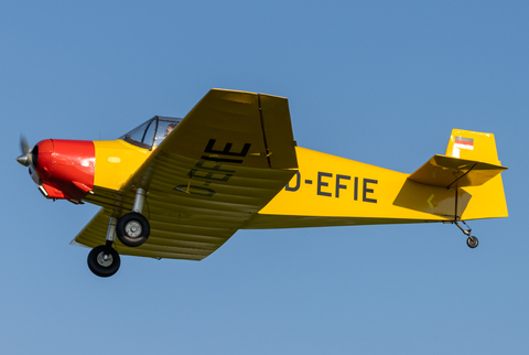 (Private) Aero-Flugzeugbau Jodel D11A Club (D-EFIE) at  Itzehoe - Hungriger Wolf, Germany