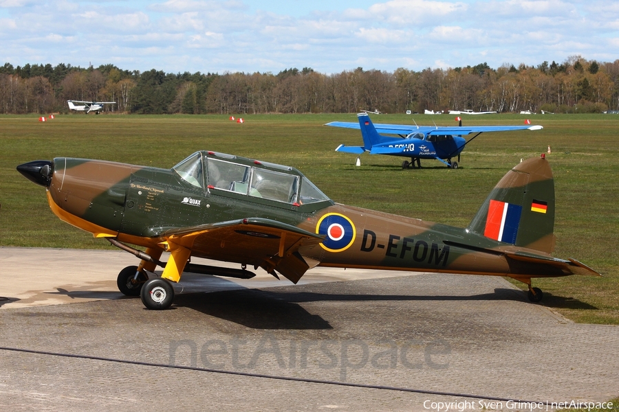 Quax e.V. de Havilland Canada DHC-1 Chipmunk (D-EFOM) | Photo 444564