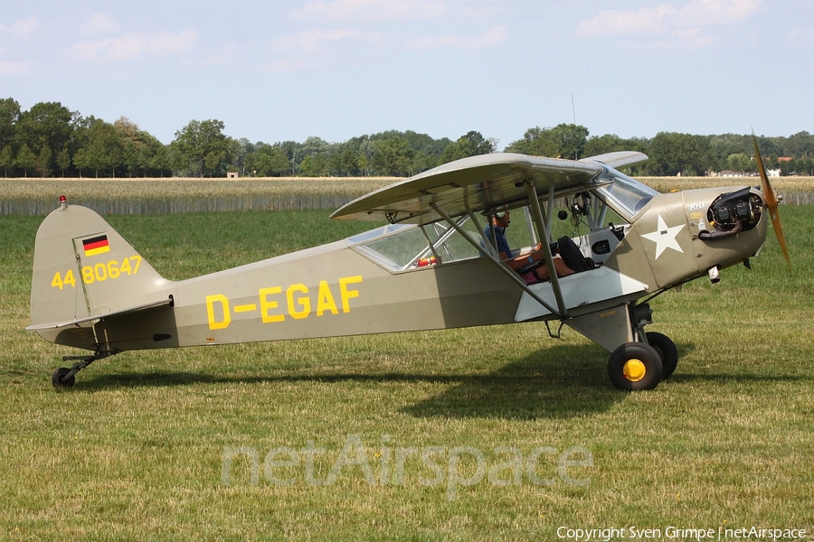 (Private) Piper J3C-65 Cub (D-EGAF) | Photo 336078