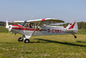 (Private) Piper PA-18-150 Super Cub (D-EMMY) at  Itzehoe - Hungriger Wolf, Germany