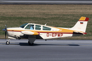 (Private) Beech F33A Bonanza (D-EPWP) at  Hamburg - Fuhlsbuettel (Helmut Schmidt), Germany