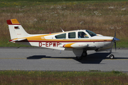 (Private) Beech F33A Bonanza (D-EPWP) at  Hamburg - Fuhlsbuettel (Helmut Schmidt), Germany