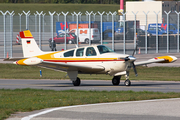 (Private) Beech F33A Bonanza (D-EPWP) at  Hamburg - Fuhlsbuettel (Helmut Schmidt), Germany