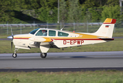 (Private) Beech F33A Bonanza (D-EPWP) at  Hamburg - Fuhlsbuettel (Helmut Schmidt), Germany