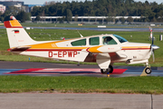 (Private) Beech F33A Bonanza (D-EPWP) at  Hamburg - Fuhlsbuettel (Helmut Schmidt), Germany