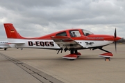 Flugschule Stahnke Cirrus SR22T (D-EQGS) at  Cologne/Bonn, Germany