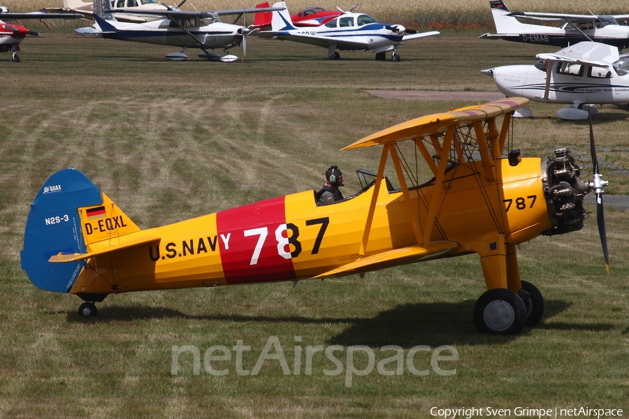 Quax e.V. Boeing Stearman A75N1 (D-EQXL) | Photo 458161