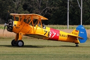 Quax e.V. Boeing Stearman A75N1 (D-EQXL) at  Bienenfarm, Germany