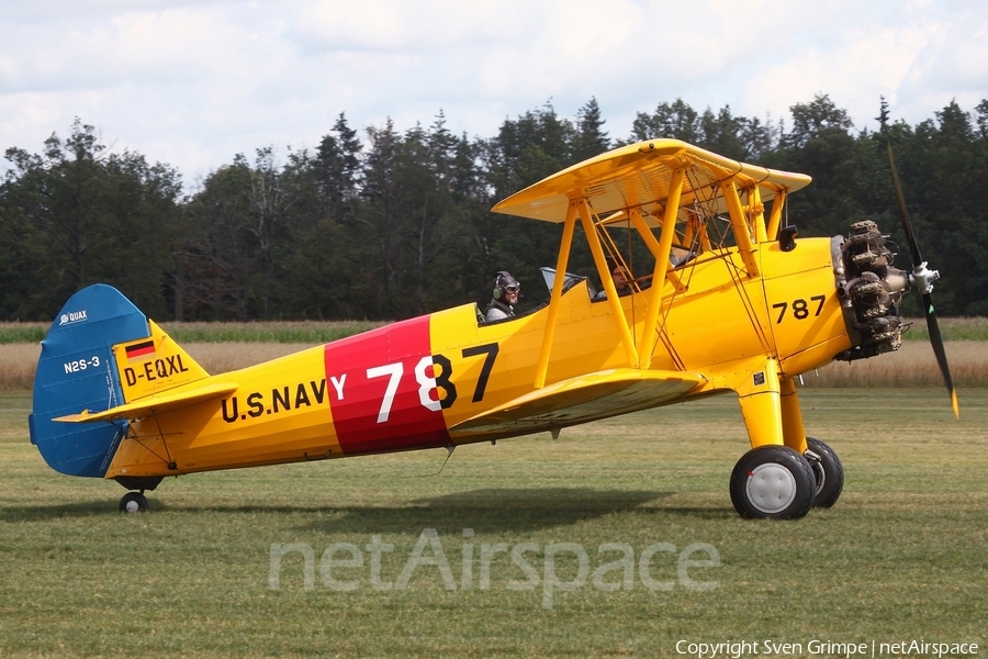 Quax e.V. Boeing Stearman A75N1 (D-EQXL) | Photo 468035