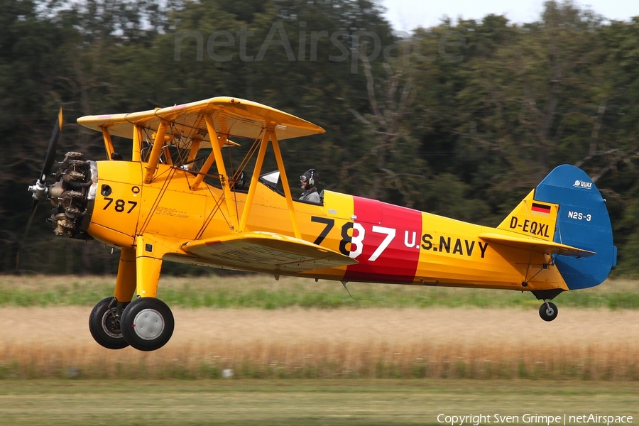 Quax e.V. Boeing Stearman A75N1 (D-EQXL) | Photo 469025