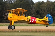 Quax e.V. Boeing Stearman A75N1 (D-EQXL) at  Bienenfarm, Germany