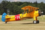 Quax e.V. Boeing Stearman A75N1 (D-EQXL) at  Bienenfarm, Germany