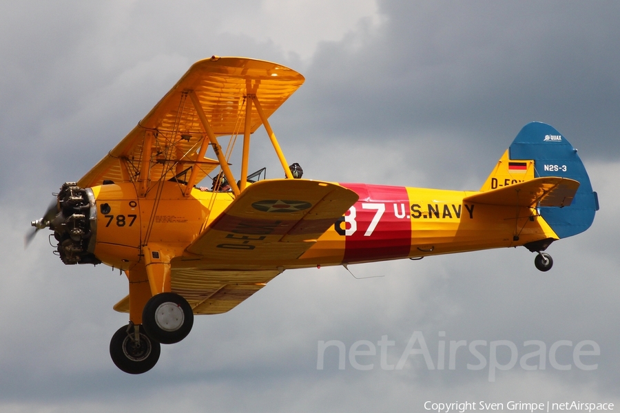 Quax e.V. Boeing Stearman A75N1 (D-EQXL) | Photo 514064