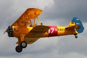 Quax e.V. Boeing Stearman A75N1 (D-EQXL) at  Bienenfarm, Germany