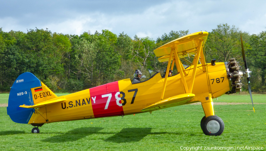 Quax e.V. Boeing Stearman A75N1 (D-EQXL) | Photo 526949