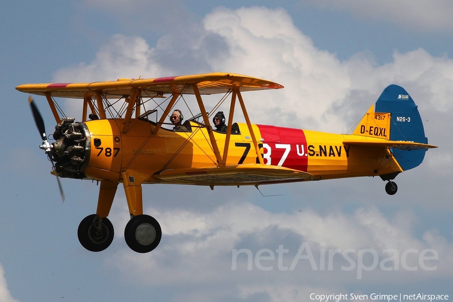 Quax e.V. Boeing Stearman A75N1 (D-EQXL) | Photo 331826