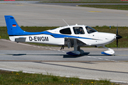 (Private) Cirrus SR22T GTS (D-EWGM) at  Hamburg - Fuhlsbuettel (Helmut Schmidt), Germany