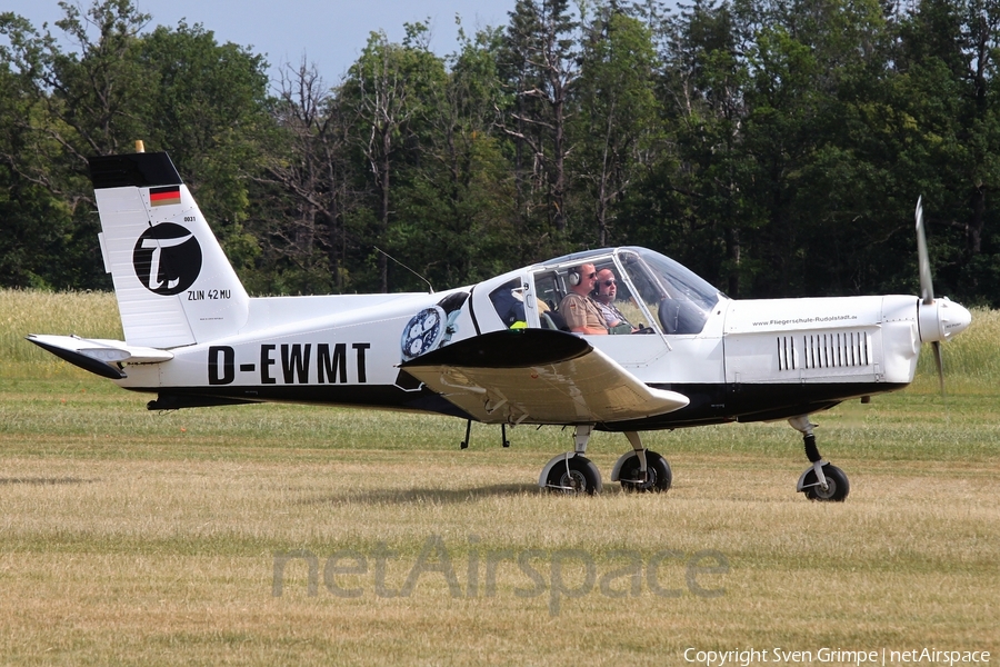 Fliegerschule Rudolstadt Zlin Z-42MU (D-EWMT) | Photo 514106