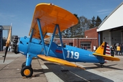 (Private) Boeing Stearman A75N1 (D-EWWB) at  Kiel - Holtenau, Germany