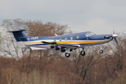 (Private) Pilatus PC-12/47E (D-FABS) at  Luxembourg - Findel, Luxembourg