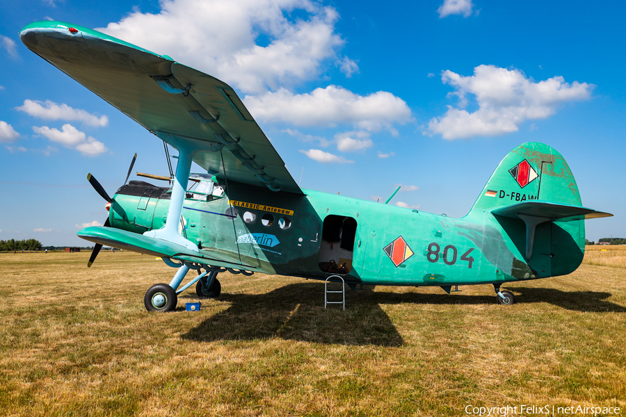 (Private) PZL-Mielec An-2T (D-FBAW) | Photo 577163