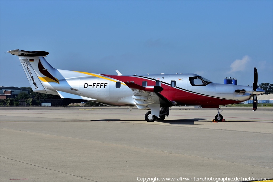 German Airways Pilatus PC-12/47E (NGX) (D-FFFF) | Photo 546791