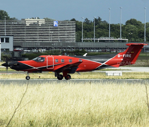 (Private) Socata TBM 700A (D-FIRE) at  Hamburg - Fuhlsbuettel (Helmut Schmidt), Germany