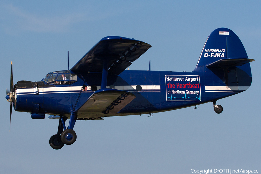Hanseflug Antonov An-2T (D-FJKA) | Photo 210075