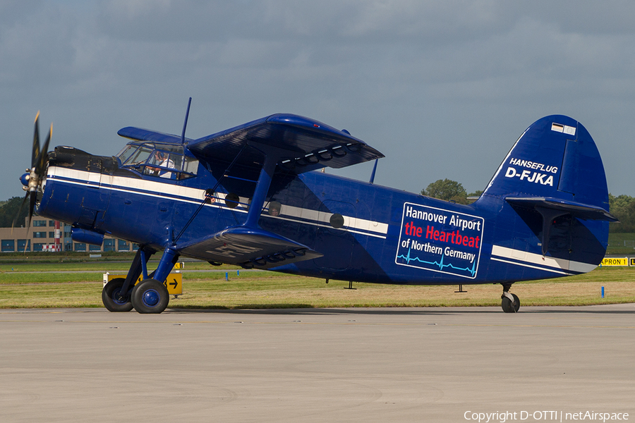 Hanseflug Antonov An-2T (D-FJKA) | Photo 206563