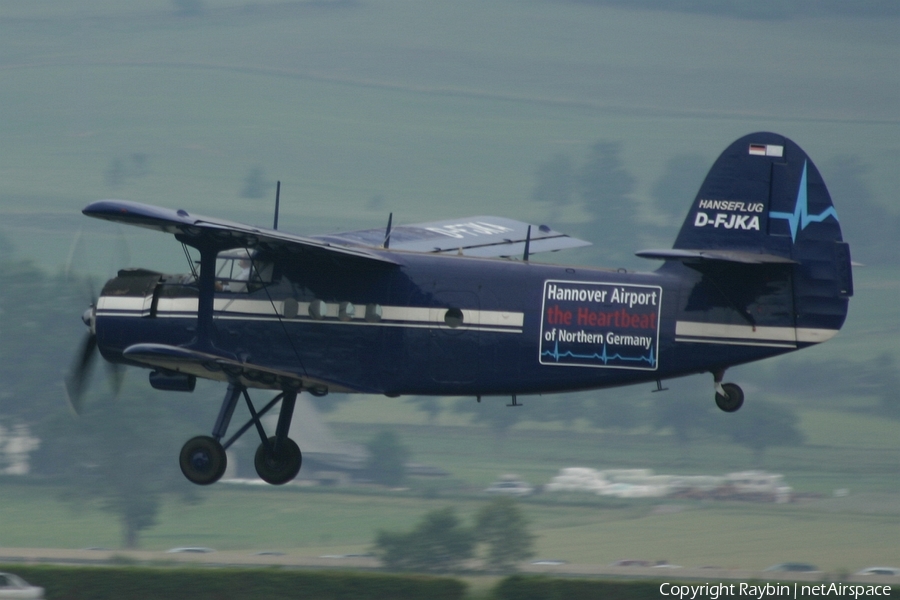 Hanseflug Antonov An-2T (D-FJKA) | Photo 551808