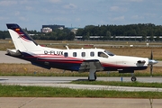 Rheinland Air Service (RAS) Socata TBM 850 (D-FLUX) at  Hamburg - Fuhlsbuettel (Helmut Schmidt), Germany