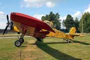 Interflug PZL-Mielec M-18A Dromader (D-FOLO) at  Eberswalde Finow, Germany