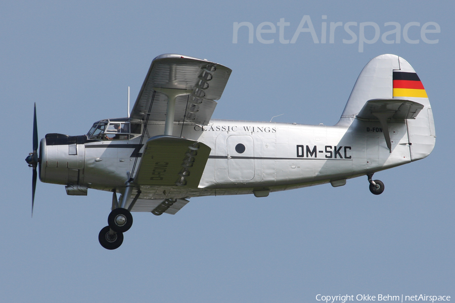 Classic Wings PZL-Mielec An-2T (D-FONC) | Photo 203109