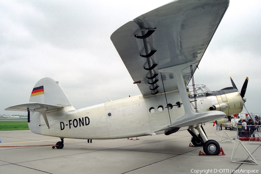 Flug Service Berlin Antonov An-2P (D-FOND) | Photo 146469