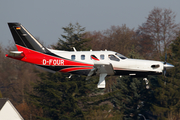 (Private) Socata TBM 910 (D-FOUR) at  Hamburg - Fuhlsbuettel (Helmut Schmidt), Germany