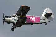 Motorflugverein Ballenstedt Antonov An-2TD (D-FWJE) at  Lübeck-Blankensee, Germany