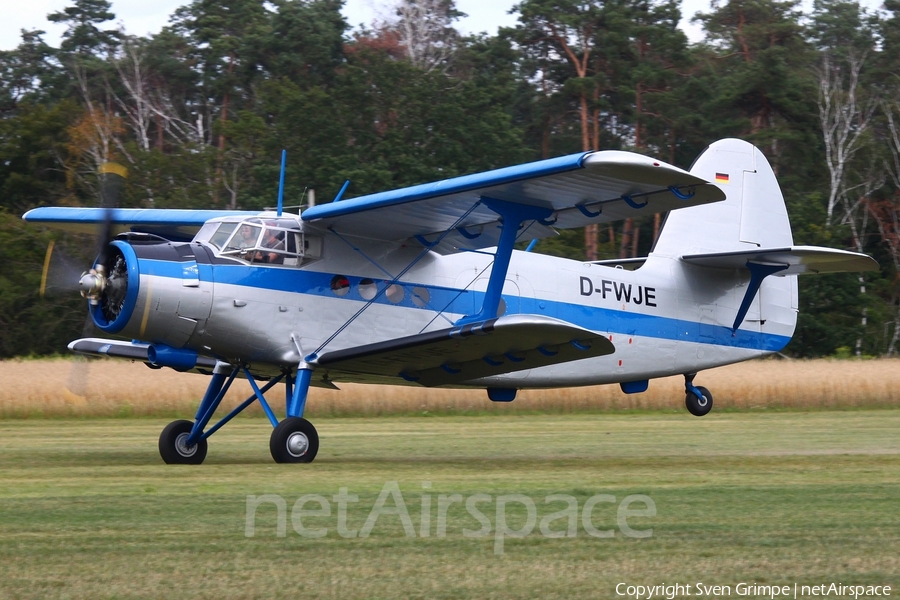 Motorflugverein Ballenstedt Antonov An-2TD (D-FWJE) | Photo 465666