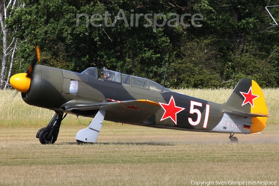 (Private) Yakovlev Yak-11 (D-FYAK) | Photo 515206