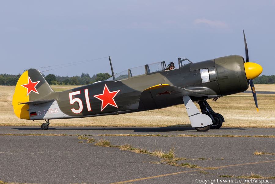 (Private) Yakovlev Yak-11 (D-FYAK) | Photo 574315