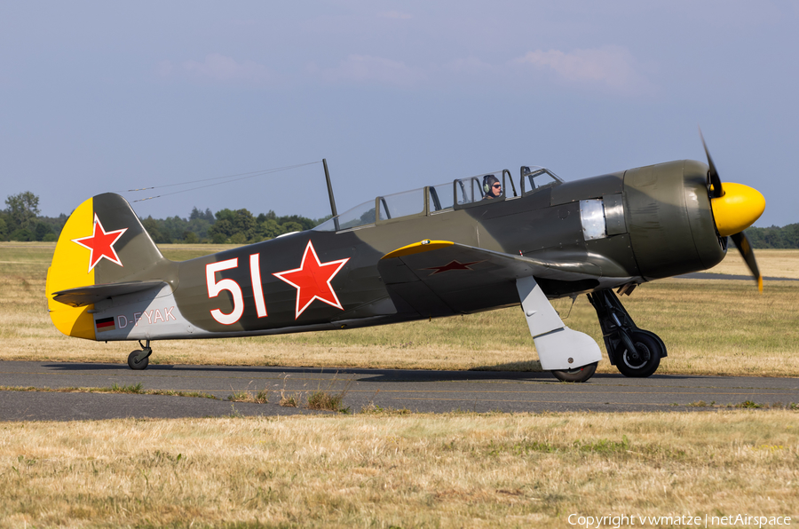 (Private) Yakovlev Yak-11 (D-FYAK) | Photo 574316