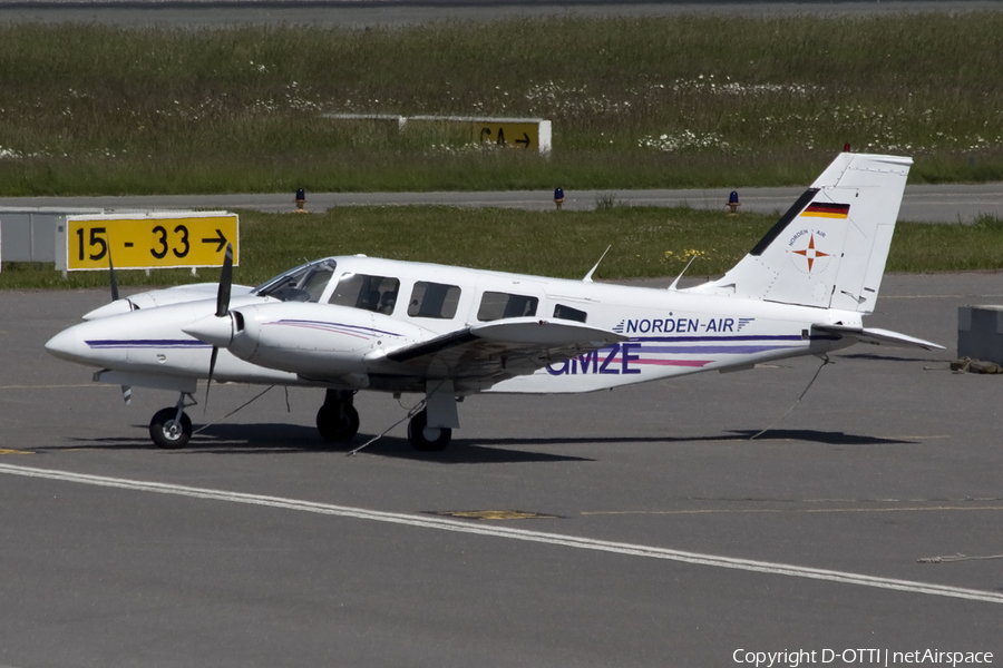 Norden Air Piper PA-34-200T Seneca II (D-GMZE) | Photo 409266