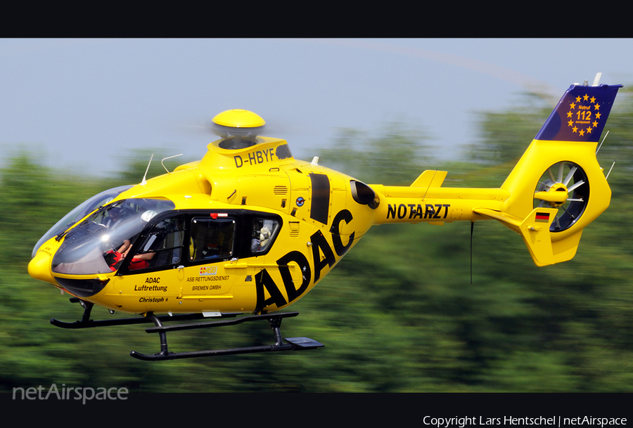 ADAC Luftrettung Eurocopter EC135 P2 (D-HBYF) | Photo 116471