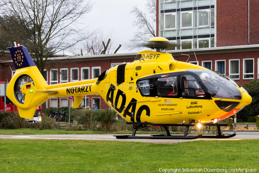 ADAC Luftrettung Eurocopter EC135 P2 (D-HBYF) | Photo 150666