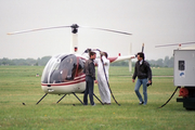 (Private) Robinson R22 Beta (D-HCMP) at  Hannover - Langenhagen, Germany