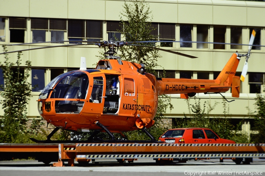 German Interior Ministry - Luftrettung MBB Bo 105CB (D-HDOC) | Photo 318652